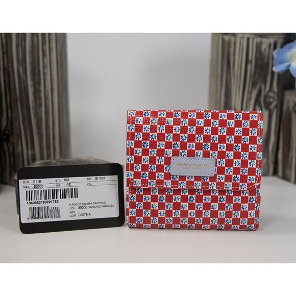 Dolce & Gabbana Portofoglio Leather Bifold Wallet - Picture 1 of 7